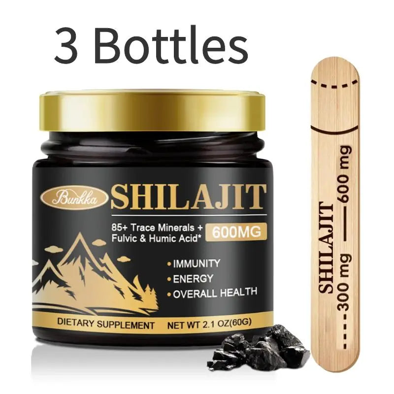 Pure Shilajit Resin Supplement for Energy & Cognitive Health