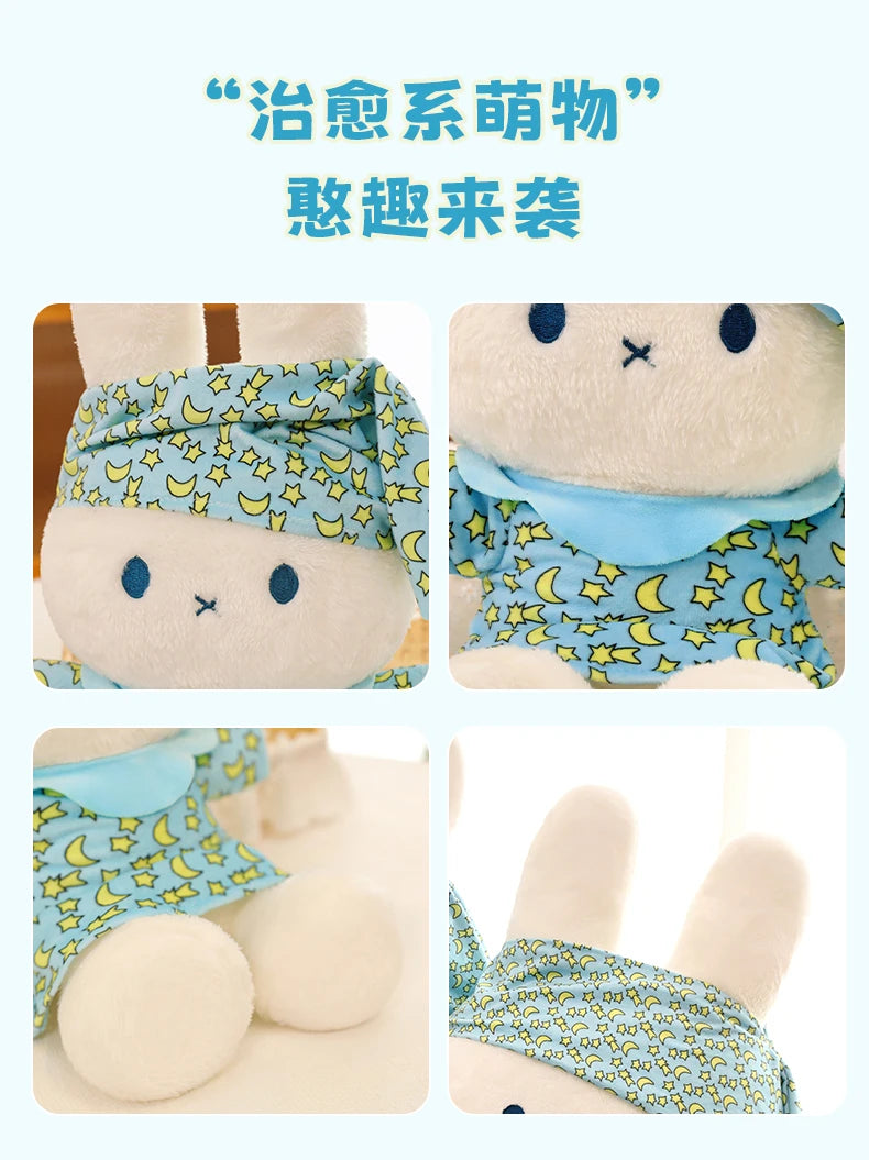 Large Plush Rabbit Pajamas Toy | Cuddle Companion for Kids