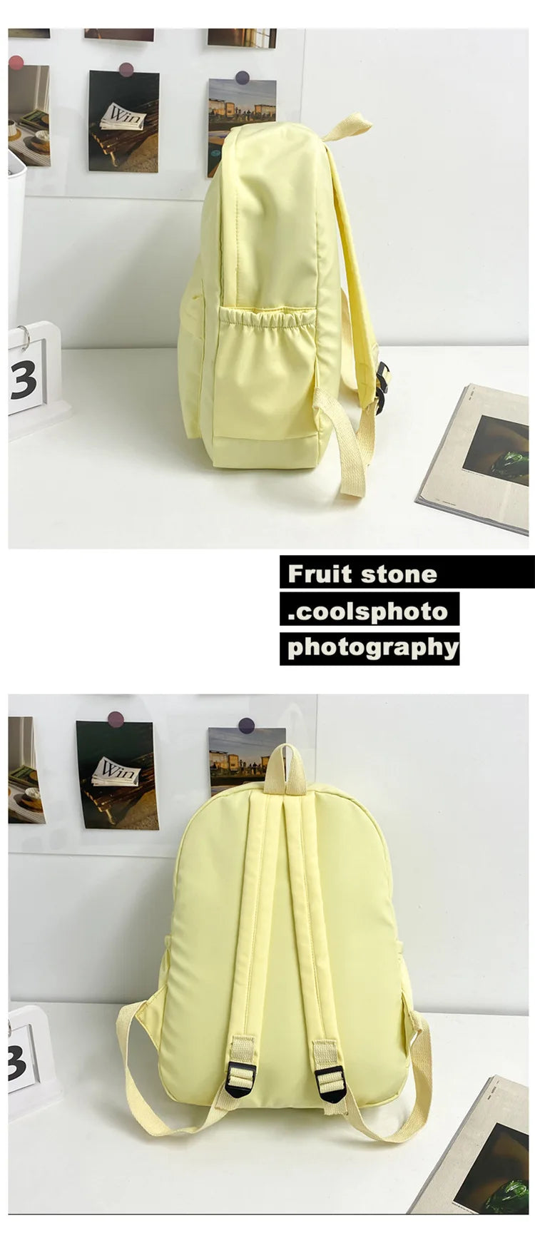 Stylish Large Capacity Backpack for Teen Girls | Minimalist School Bag