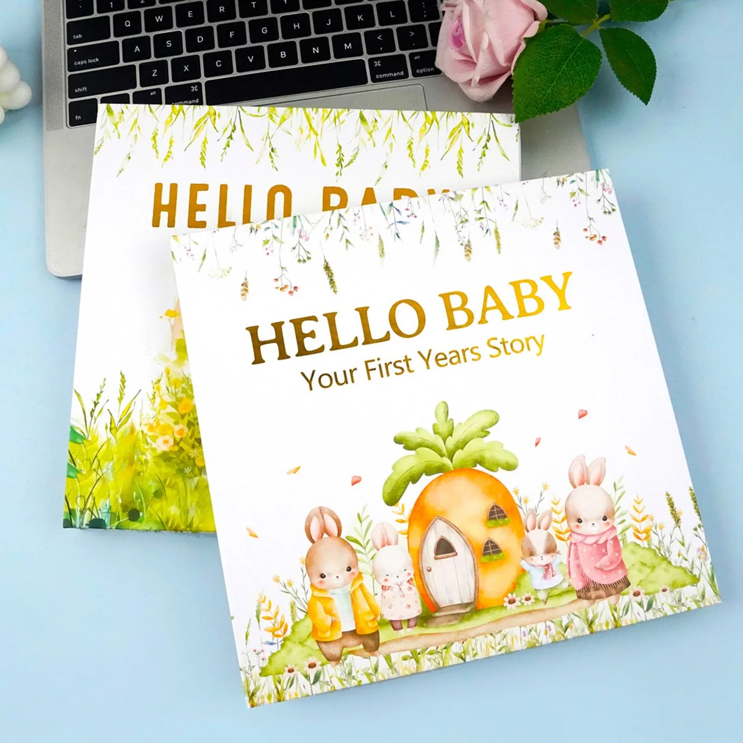 Baby Memory Book | Keepsake Pregnancy Diary for Growth Milestones