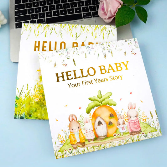 Baby Memory Book | Keepsake Pregnancy Diary for Growth Milestones