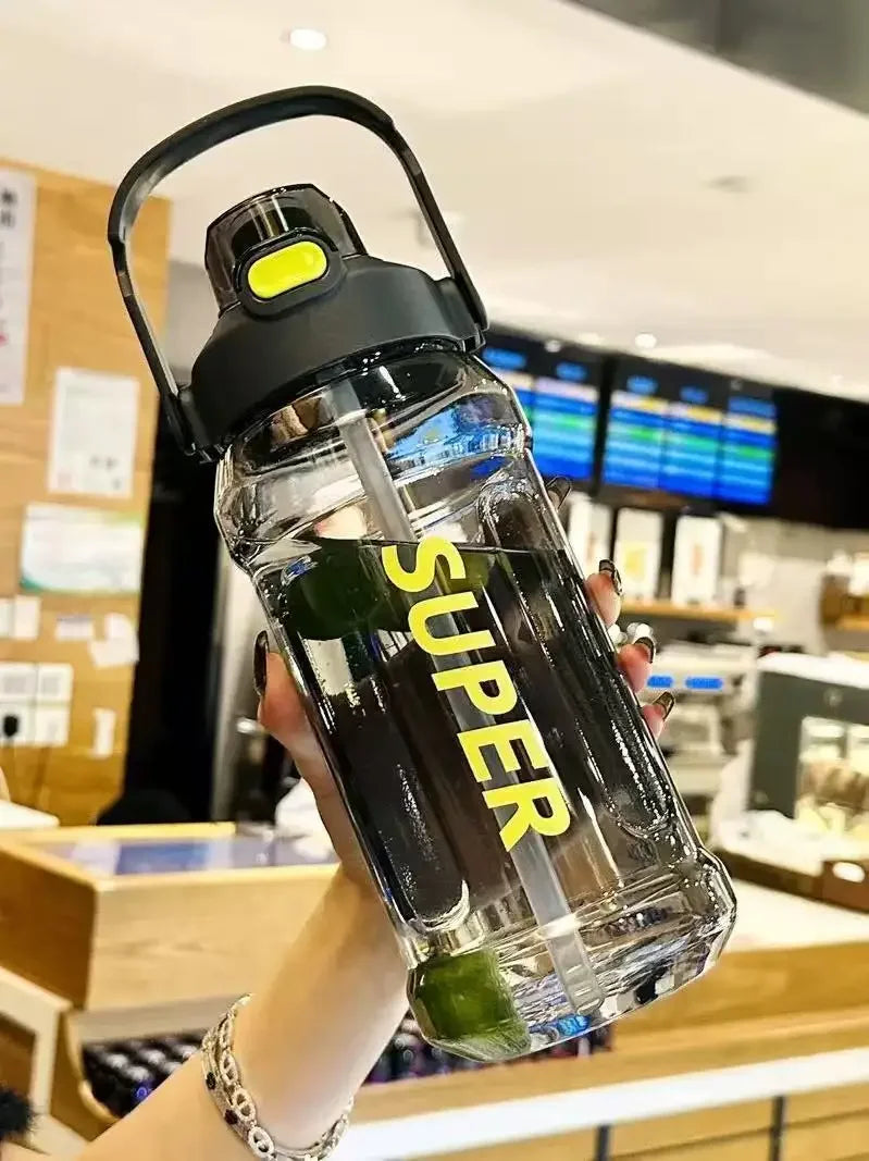 Large Capacity Leakproof Sports Water Bottle for Fitness & Travel