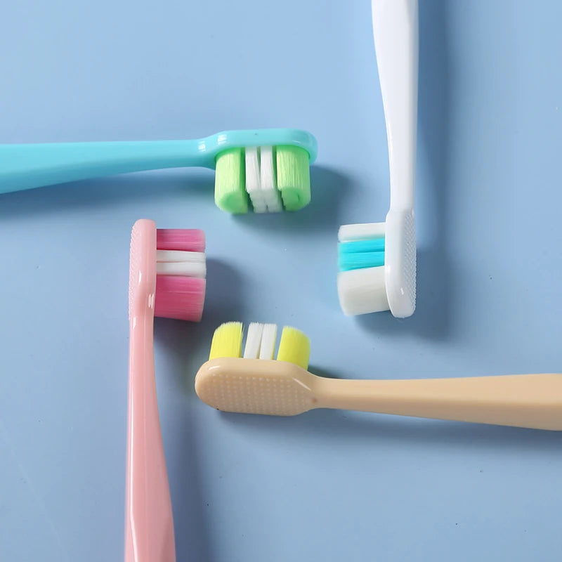 4 Soft Bristled Toothbrushes | Enhanced Oral Hygiene for Adults