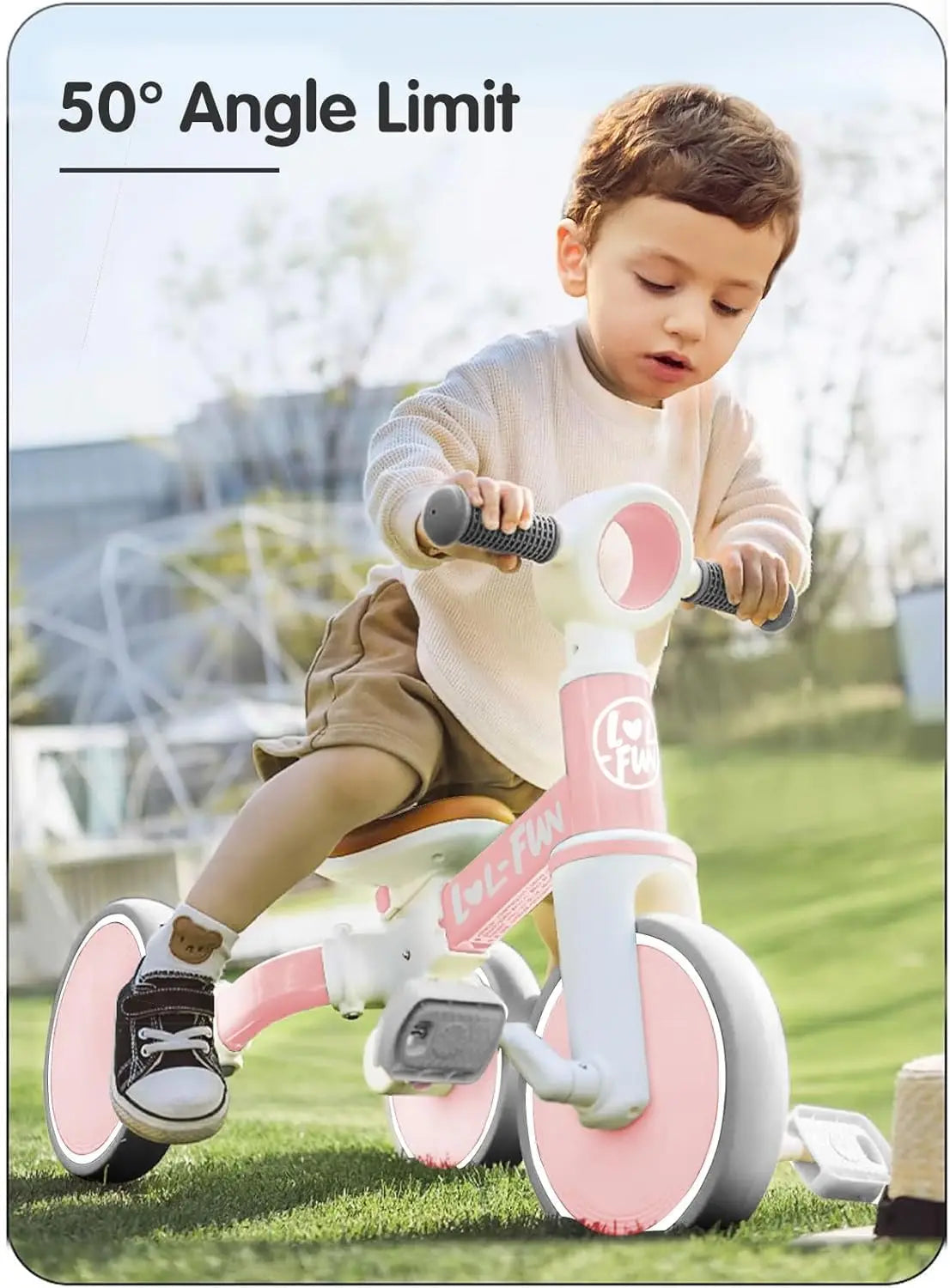 5-in-1 Tricycle for Toddlers | Safe & Fun Riding Toy