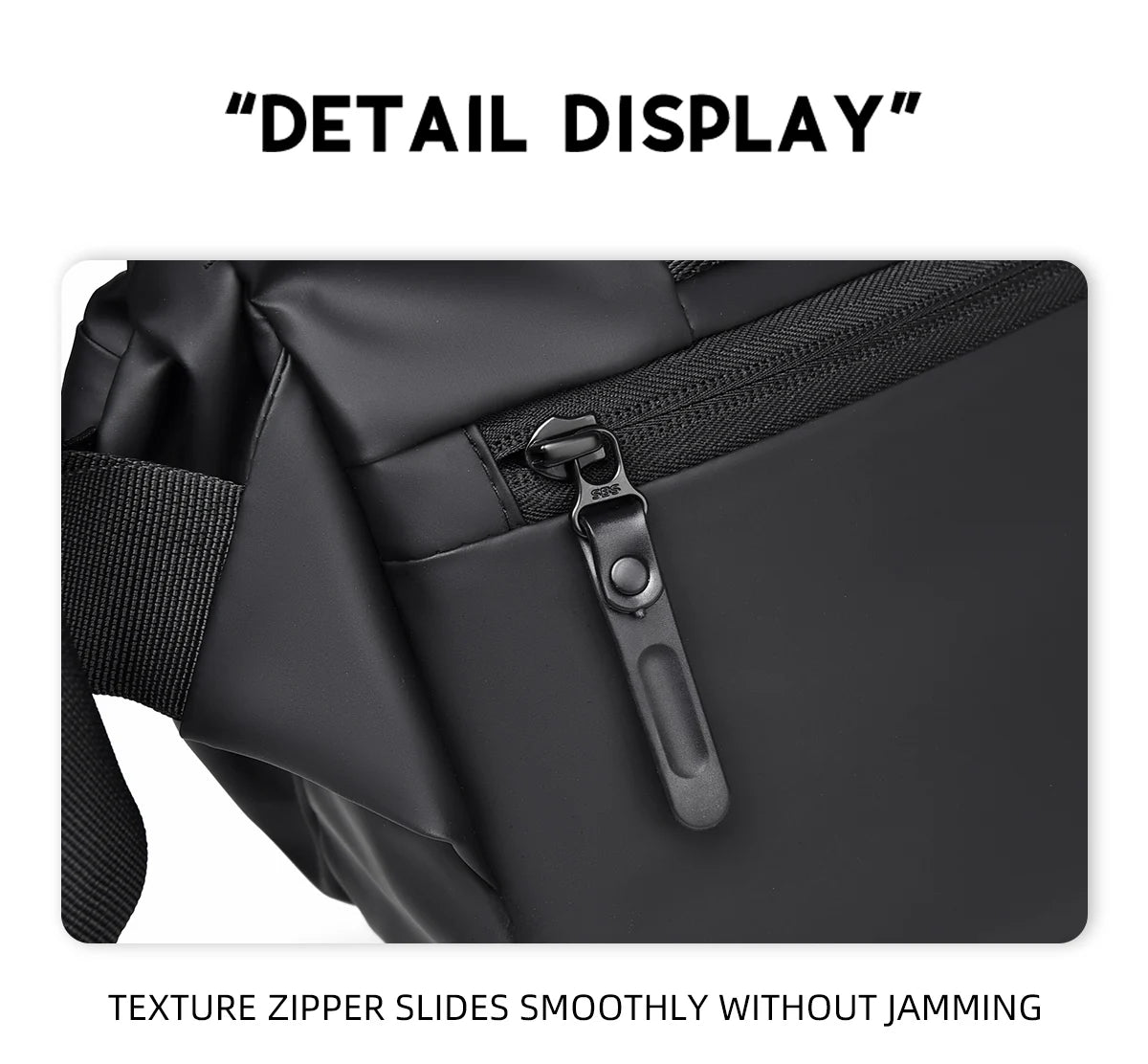 Men's Waterproof Sling Bag | Casual Crossbody Chest Bag