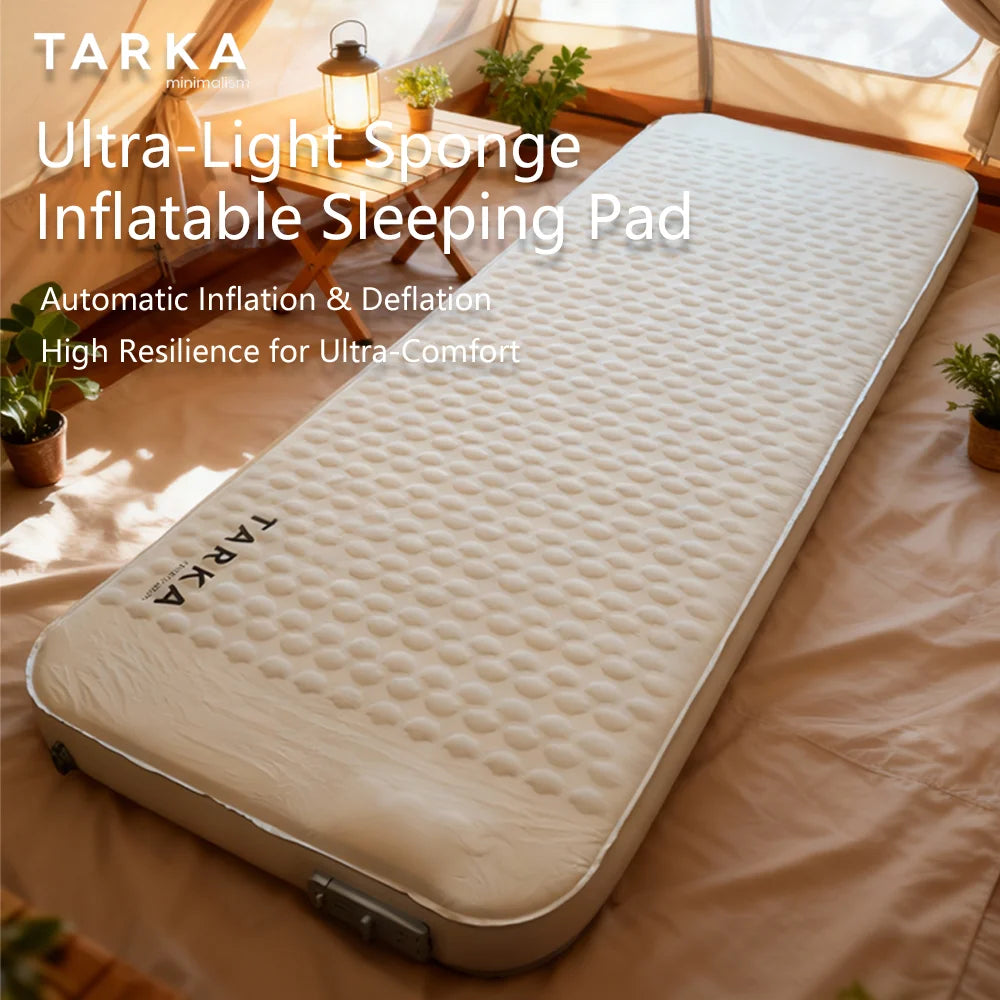 Portable Self-Inflating Sleep Pad | Ideal Camping Mat for Travelers