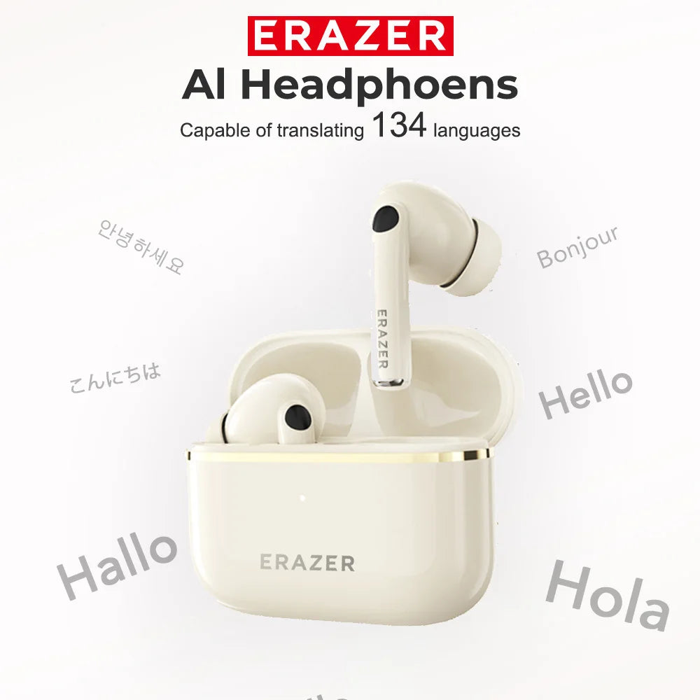 AI Translator Earbuds | Game Low Latency Wireless Earphones