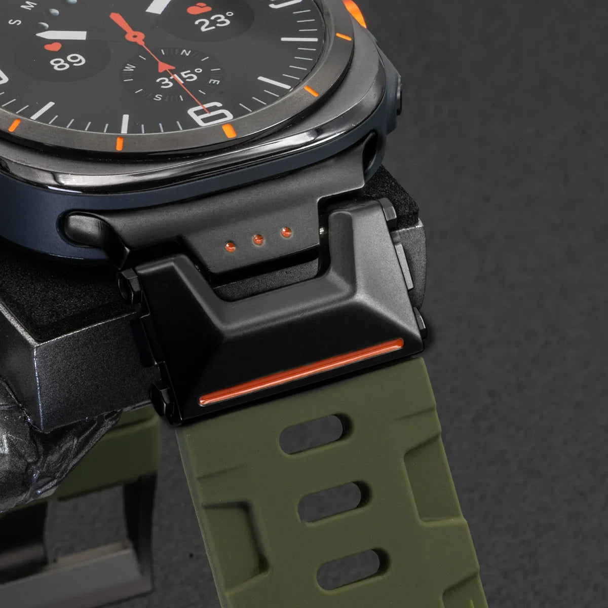 Soft Silicone Loop Strap for Galaxy Watch Ultra | Men Sport Band