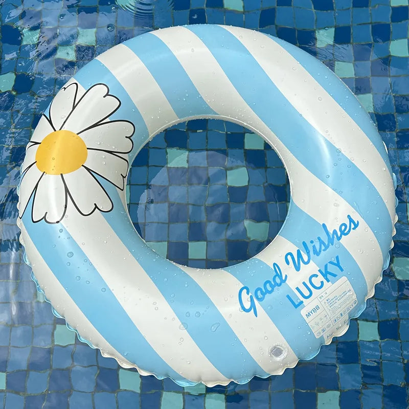 Inflatable Pool Float Ring | Perfect for Kids & Adults Summer Fun