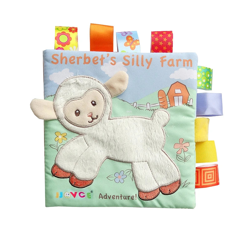 Soft Baby Cloth Animal Book | Engaging Sensory Learning Toy