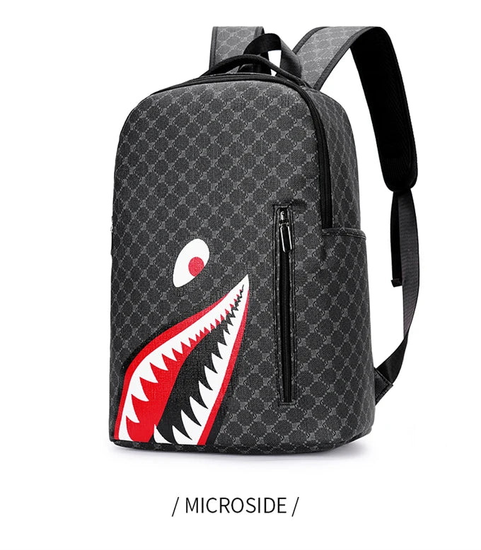 Multifunctional Leather Backpack for Men | Stylish Travel & Work Bag