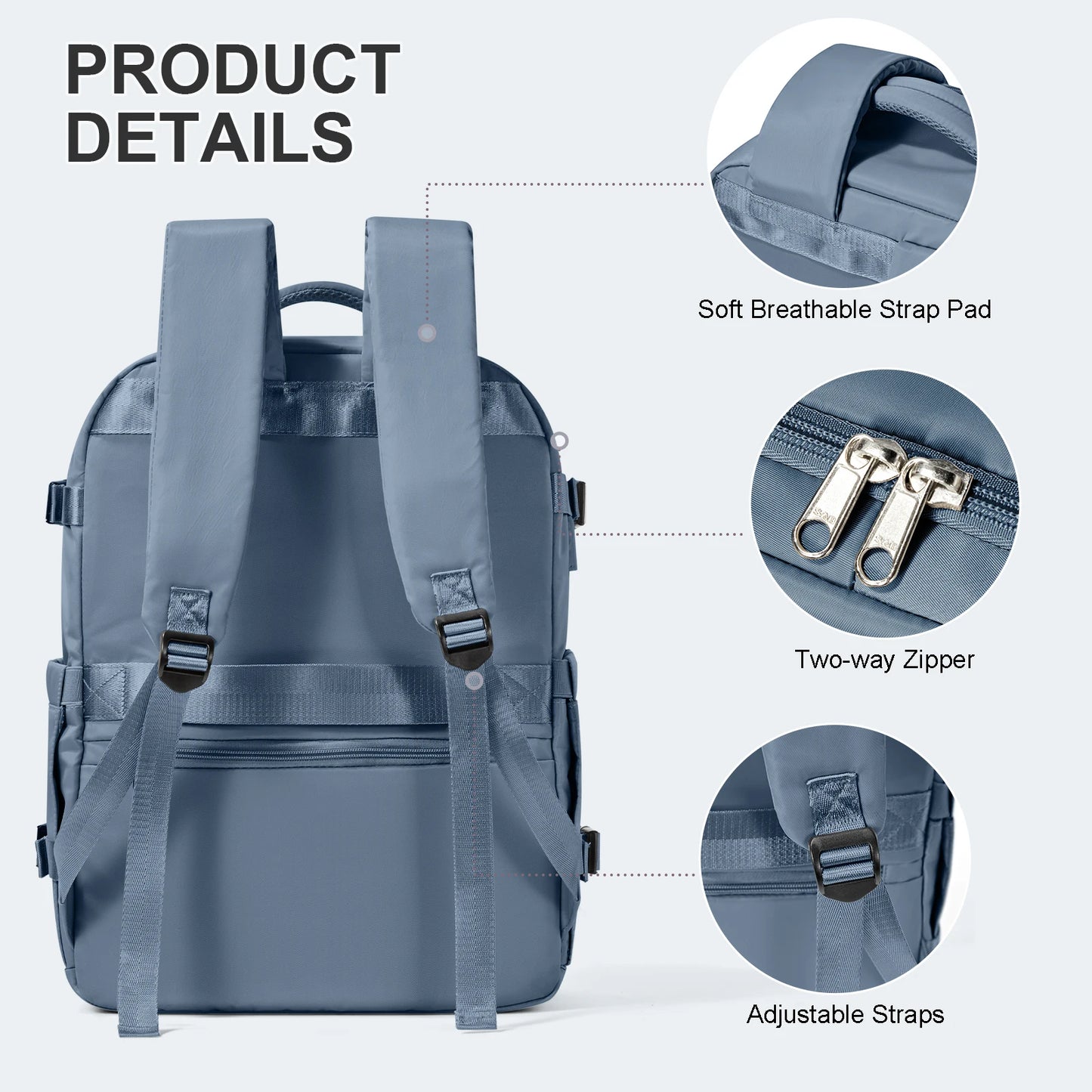 Large Capacity Travel Backpack | Unisex Cabin Bag for All