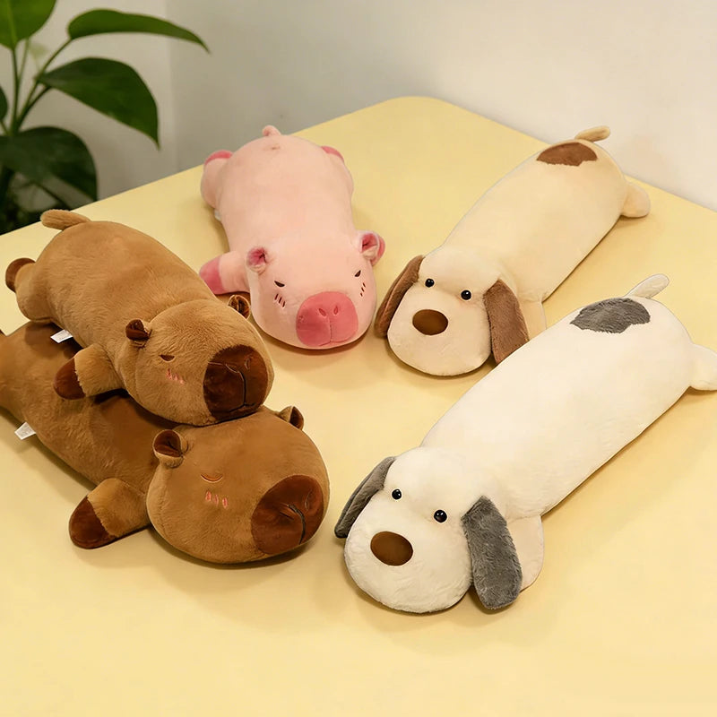 Cute Long-Haired Dog Plush Toy | Adorable Stuffed Animal Pillow