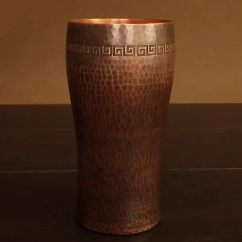 Handcrafted Pure Copper Coffee Cup | Vintage Moscow Mule Tumbler