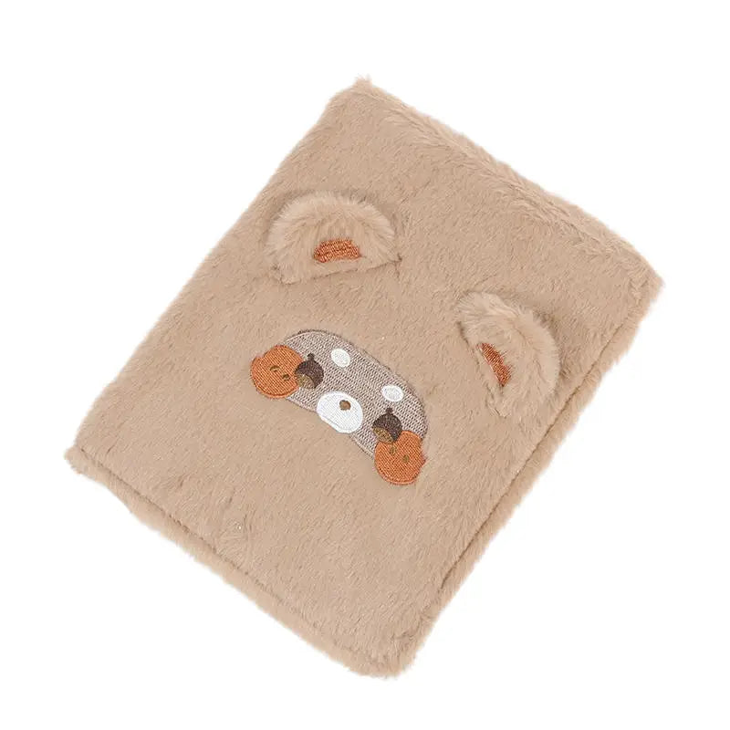 Kawaii Soft Plush A5 Binder Photo Album for Collectors & Students