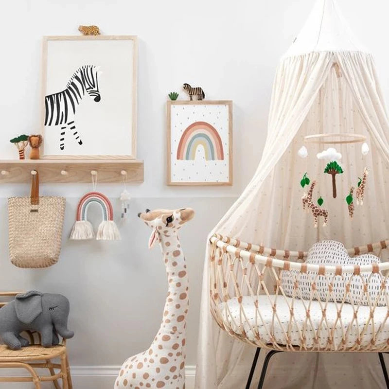 Big Plush Giraffe Toy | Soft Stuffed Doll for Kids' Gifts