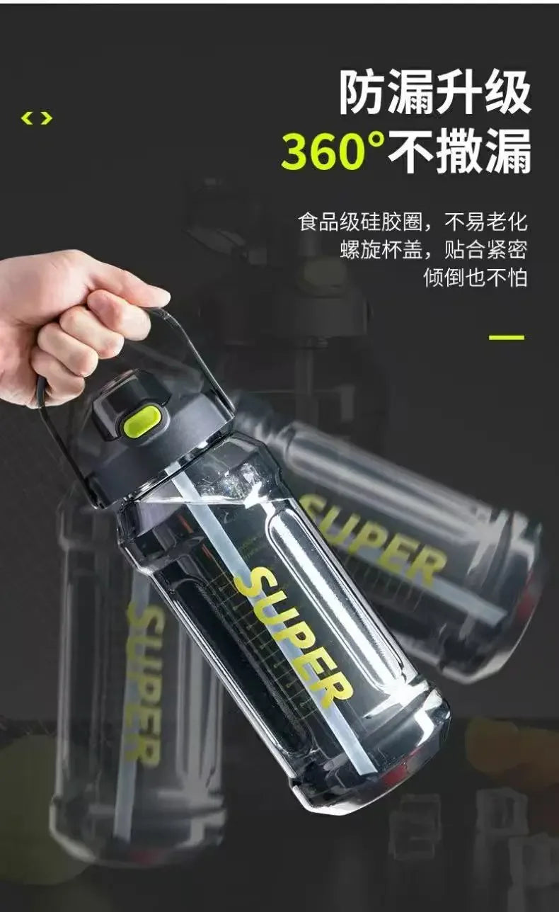 Large Capacity Leakproof Sports Water Bottle for Fitness & Travel