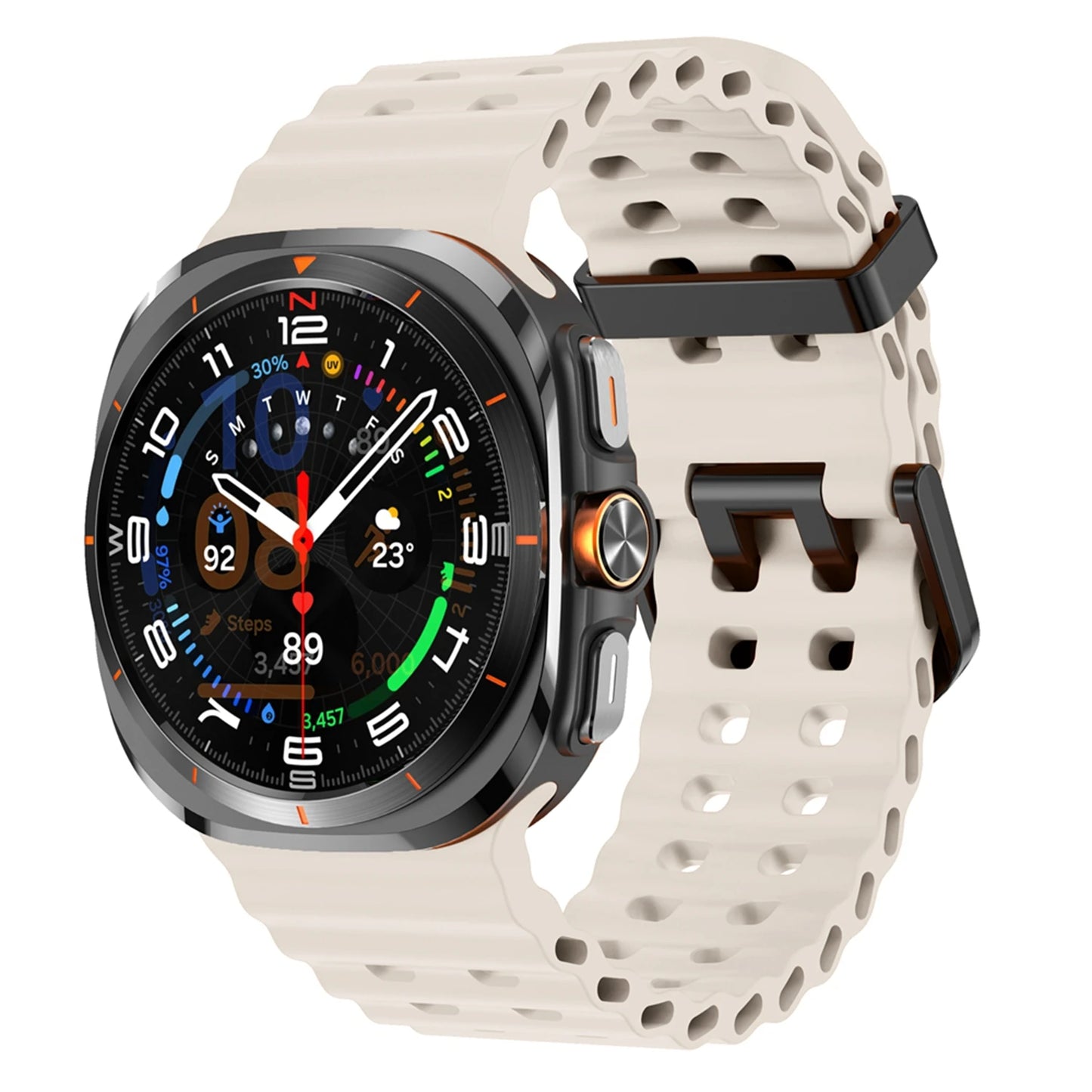 Silicone Watch Strap for Galaxy Watch Ultra 47mm | Comfortable & Stylish