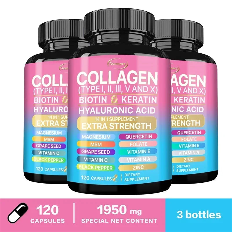 Collagen Supplement - Vital Support for Skin, Hair, and Nails