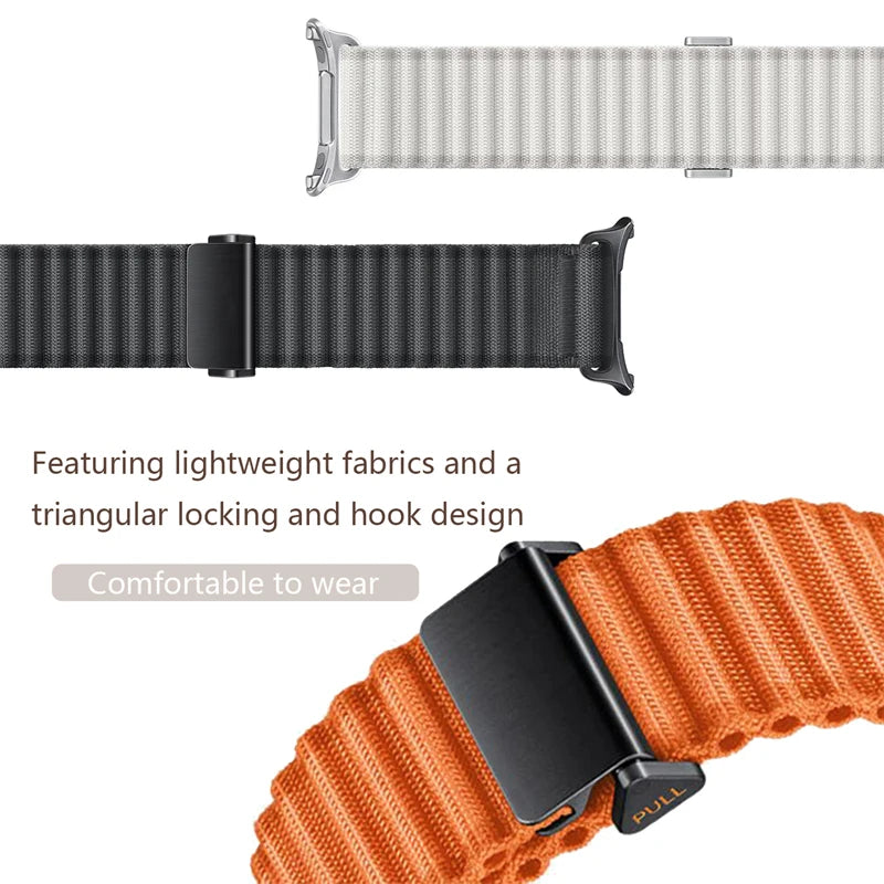 Sports Trail Band for 47mm Smartwatch | Durable Nylon Loop Strap