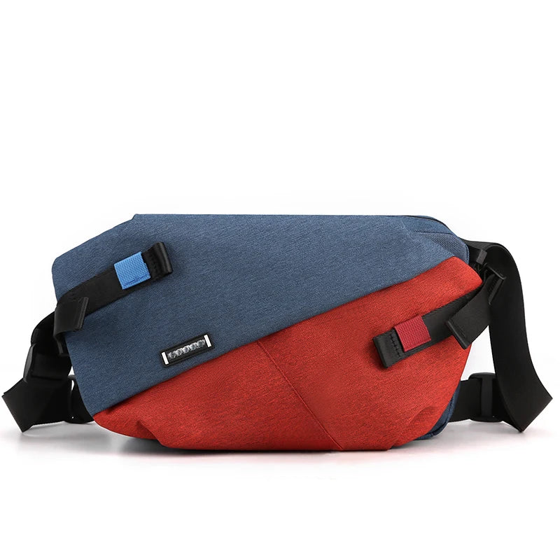 High-Quality Nylon Panelled Crossbody Waist Packs for Travel