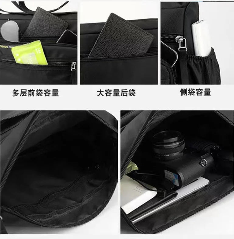 Multifunctional Waterproof Crossbody Bag for Men | Stylish & Durable
