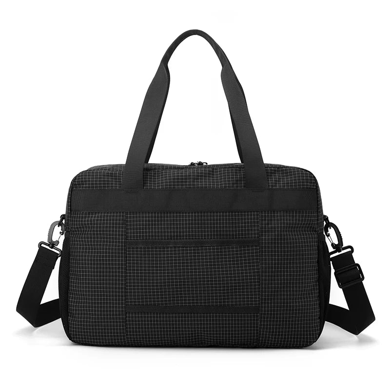 Large Capacity Nylon Tote Bag | Perfect for Travel & Gym