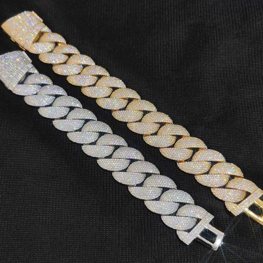 Luxury 24mm Diamond Chain Necklace | Iced Out Hip Hop Style