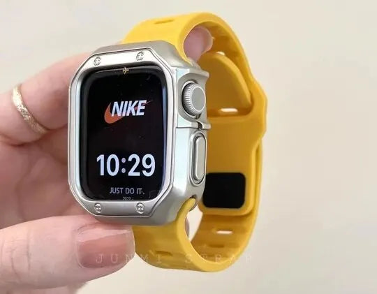 Soft Silicone Sport Strap & Case for Smartwatch | Comfort & Style