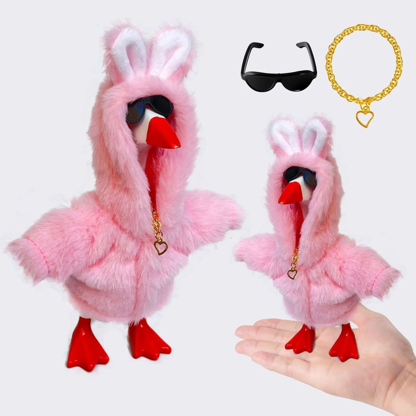 7-Inch Desk Goose Outfits | Fun and Playful Desktop Accessories