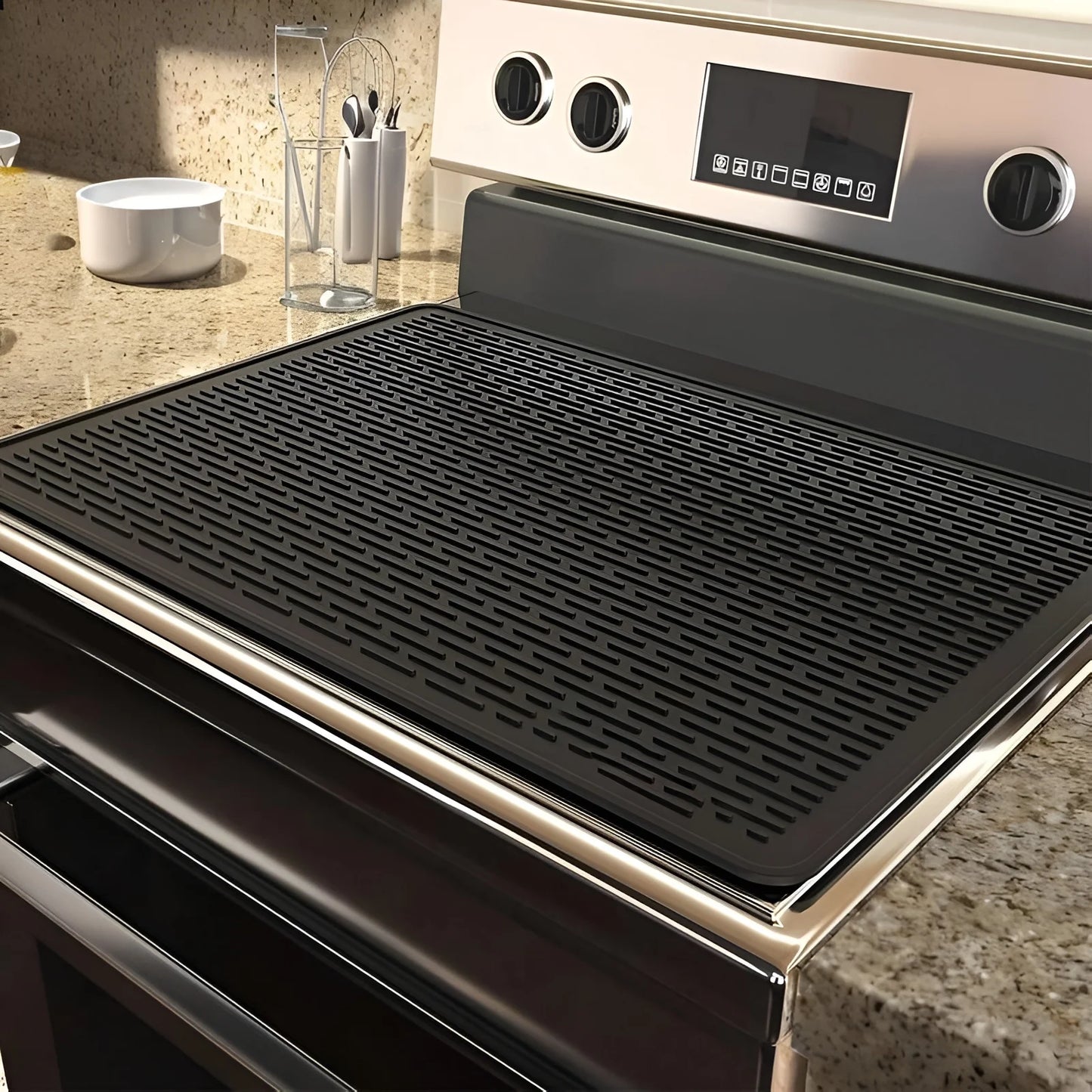 Extra Large Silicone Stove Top Cover | Heat Resistant & Non-Slip Protector