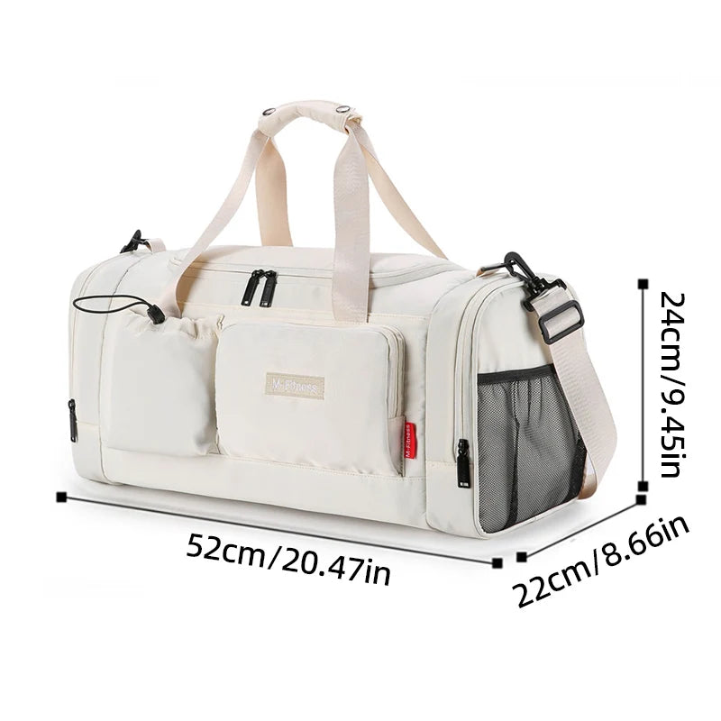 Large Travel Gym Duffel Bag | Versatile Sports & Yoga Handbag