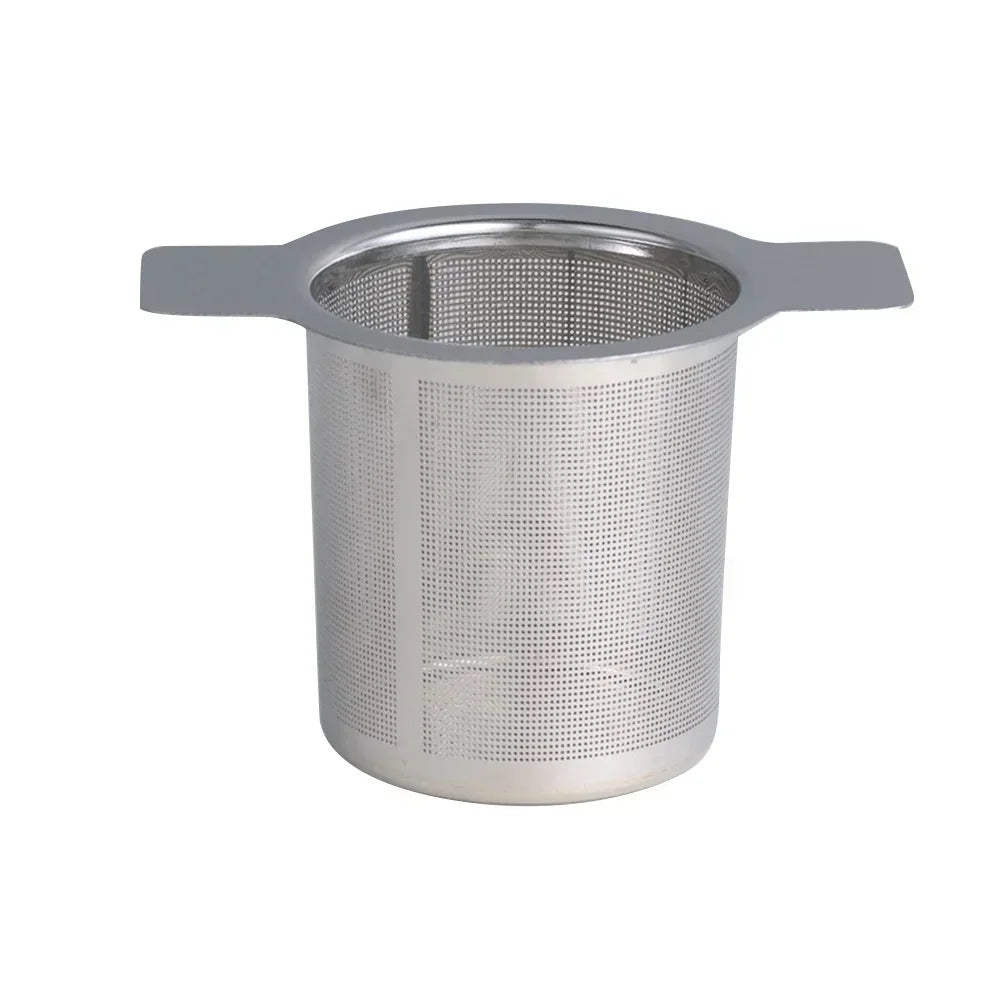 304 Stainless Steel Loose Leaf Tea Infuser with Lid | Brew Perfect Tea & Coffee