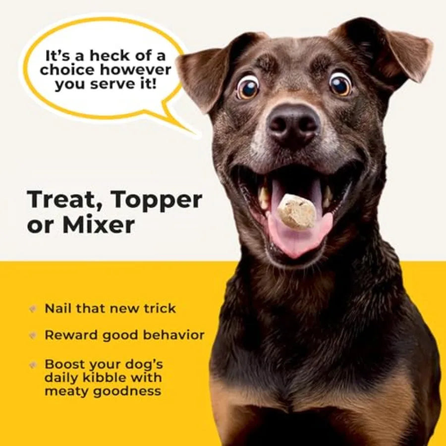 Freeze Dried Beef Liver Dog Treats | Single Ingredient Training Bites