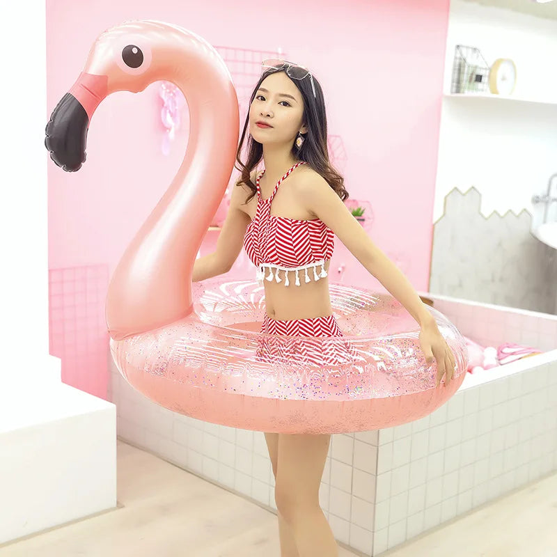 Flamingo Inflatable Swim Tube | Perfect for Pool & Beach Fun