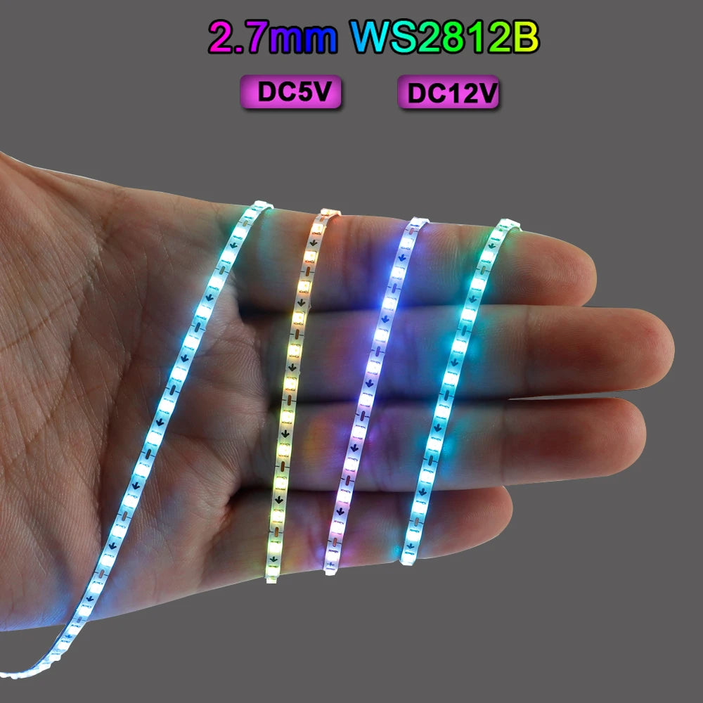 Ultra Narrow RGBIC LED Strip | Individually Addressable Light Strip