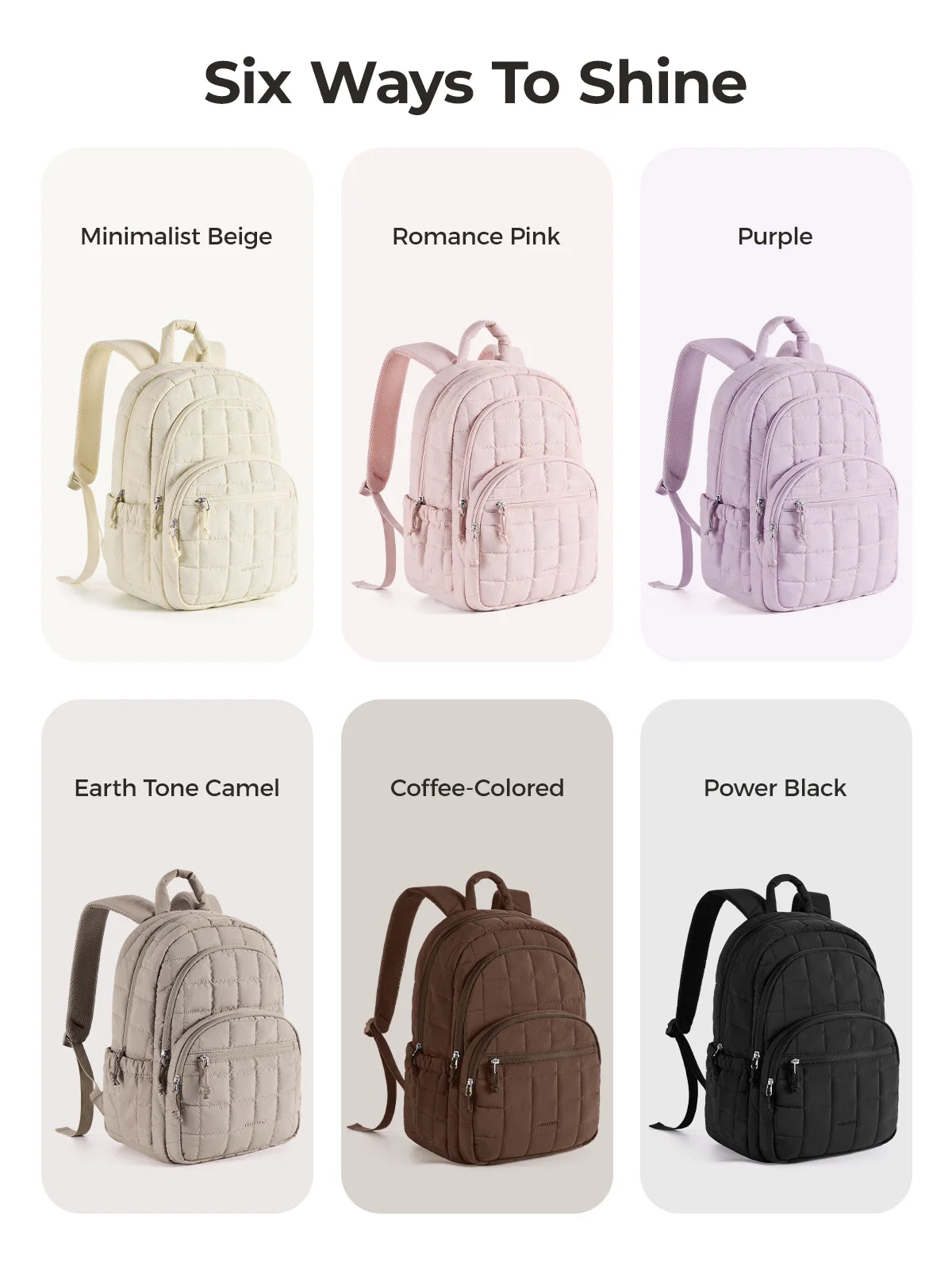 Stylish Water-Resistant Women's Travel Backpack | Perfect for College