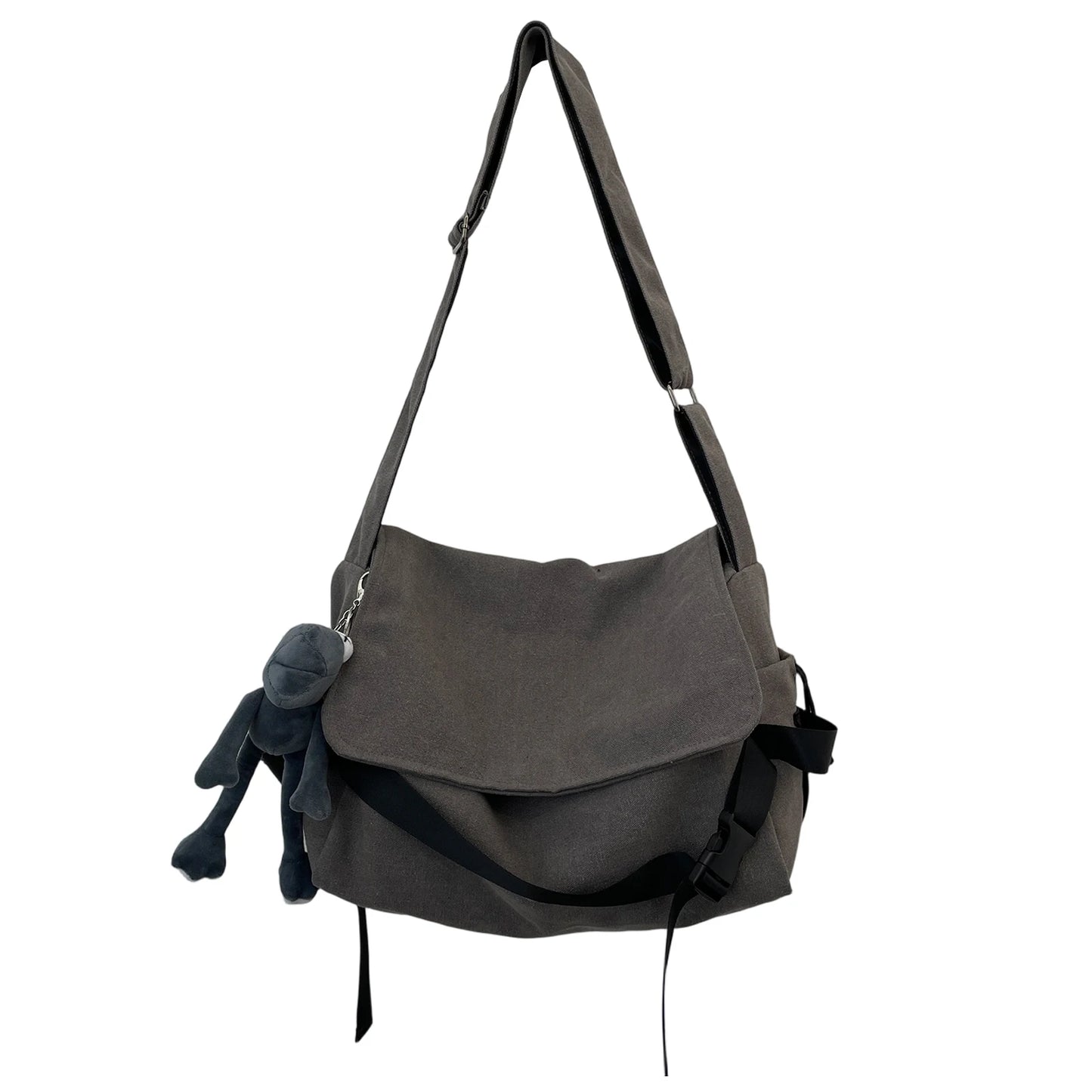 Men's Nylon Shoulder Tote Purse | Large Capacity Travel Bag