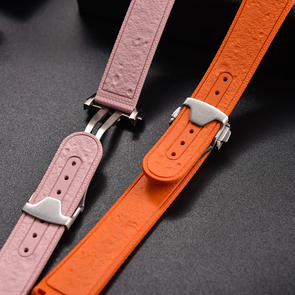 Unisex 20mm Premium Rubber Watch Bands | Quick Release Strap