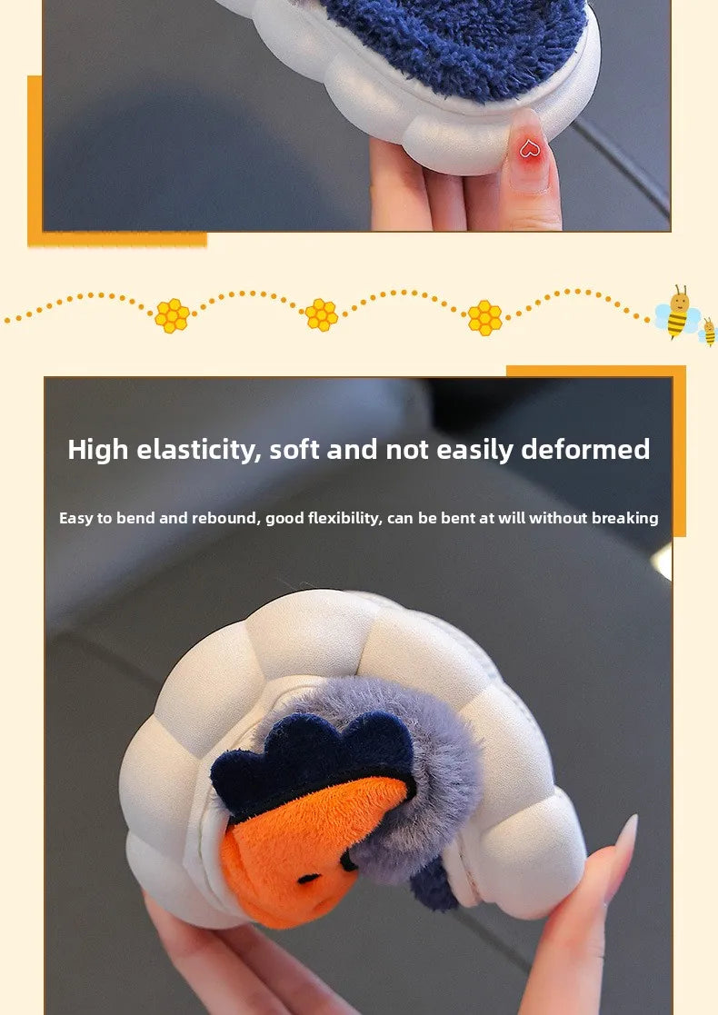 Cute Dinosaur Slippers for Kids | Warm and Cozy Indoor Shoes