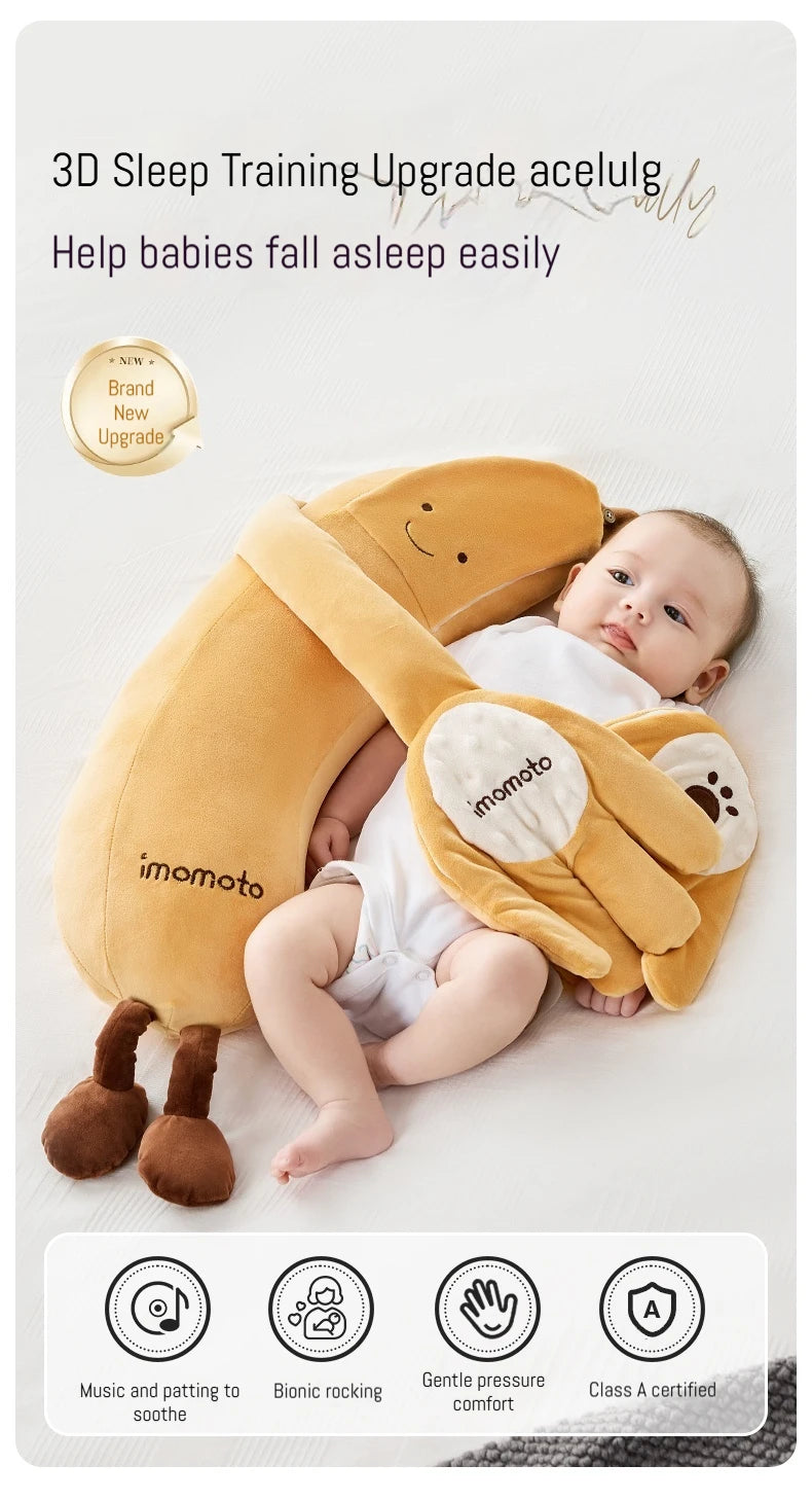 Baby Soothing Plush Toy | Anti-Startle Sleep Aid Doll