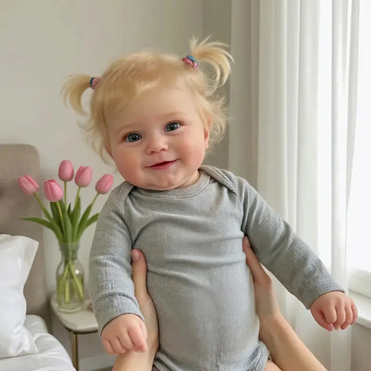20-Inch Reborn Baby Girl Doll with Rooted Hair | Waterproof Bath Toy