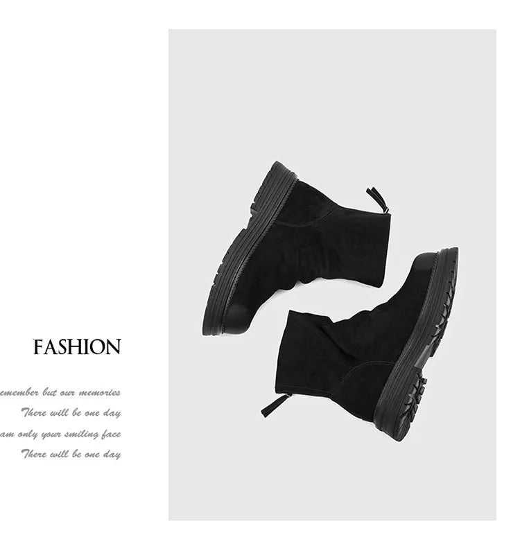 Women's Roman Style Ankle Boots | Stylish Winter Snow Boots