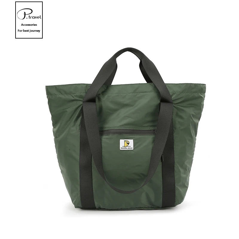 Foldable Travel Tote Bag | Large Waterproof Lightweight Weekender