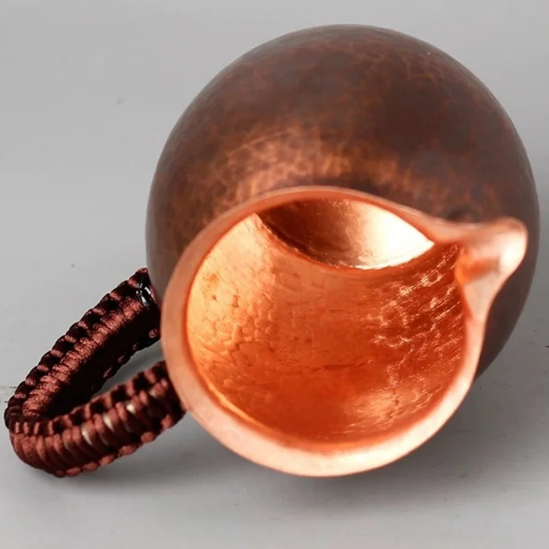 Elegant Vintage Copper Tea Mug | Stunning Hammered Coffee Cup