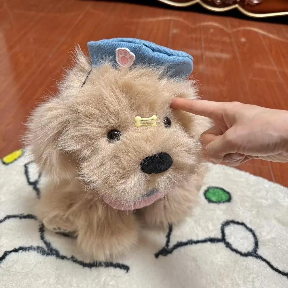 Cute Kawaii Puppy Plush Backpack | Soft Large Capacity Knapsack