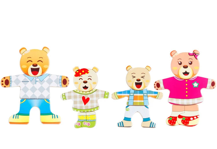 Educational Wooden Jigsaw Puzzle for Kids | Montessori Style Fun