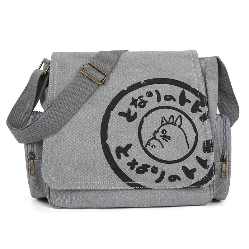 Charming Anime Canvas Bags | Totoro & Chinchilla Designs
