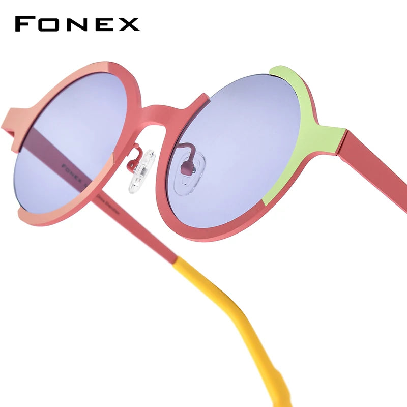 Stylish Vintage Round Polarized Sunglasses for Men & Women