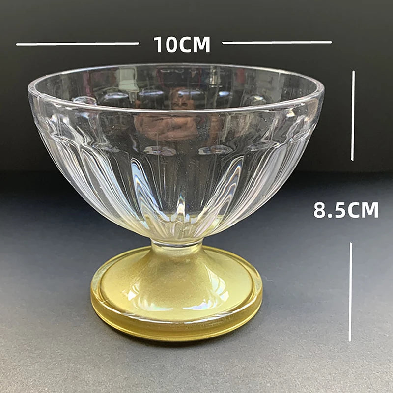 Clear Salad Bowl for Ice Cream, Desserts, and Salads | 250ml
